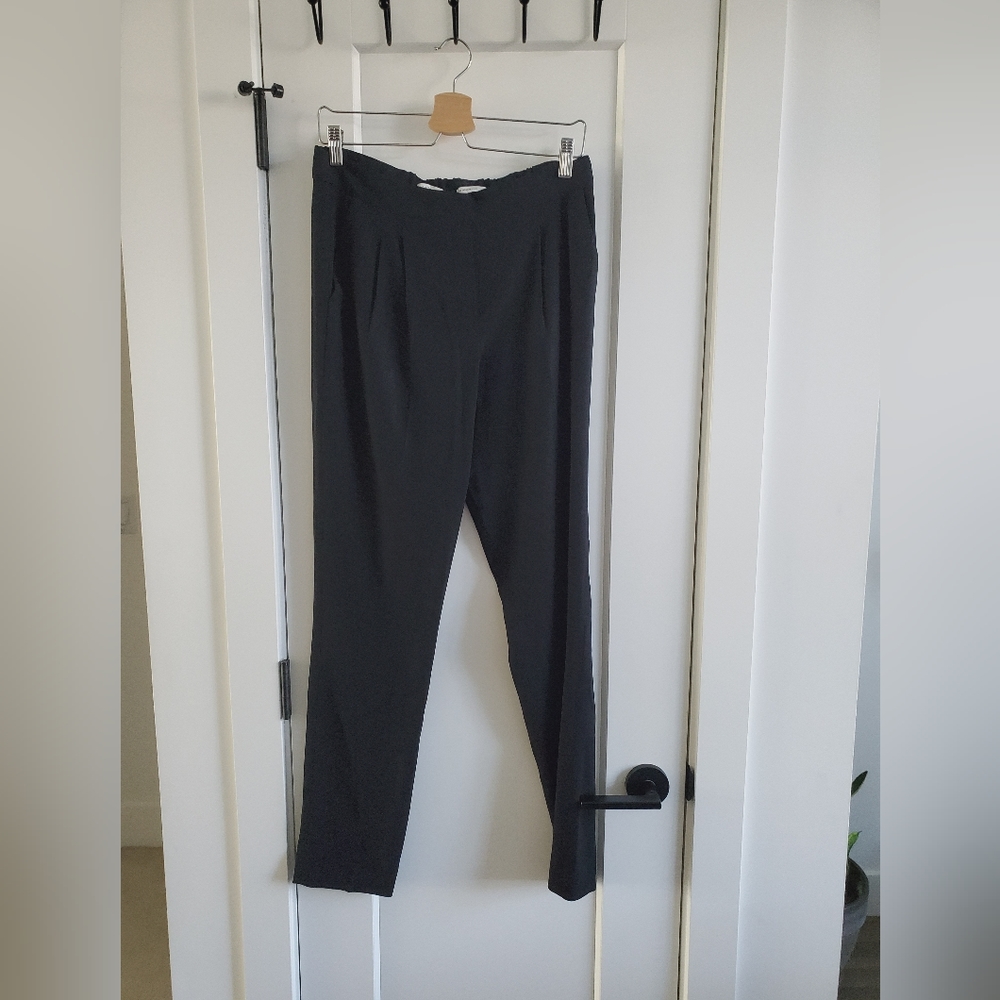 Babaton black Cohen crepe pant